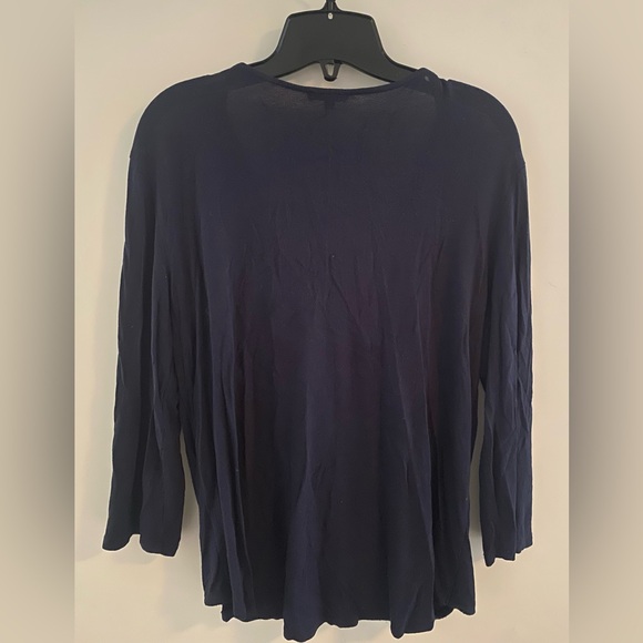 Navy blouse - Picture 2 of 3